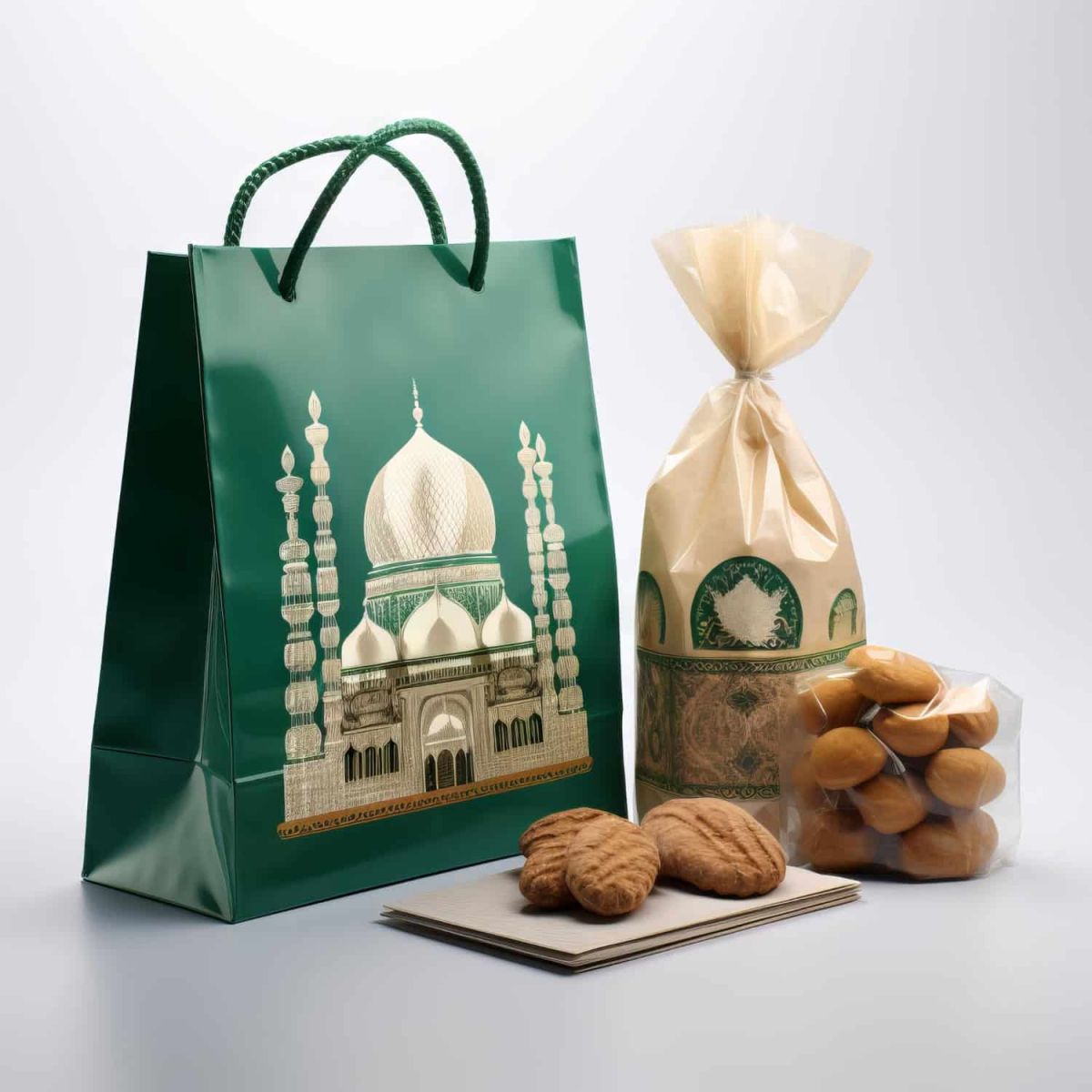 in túi giấy thực phẩm