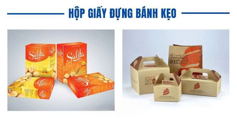 in hộp giấy thực phẩm