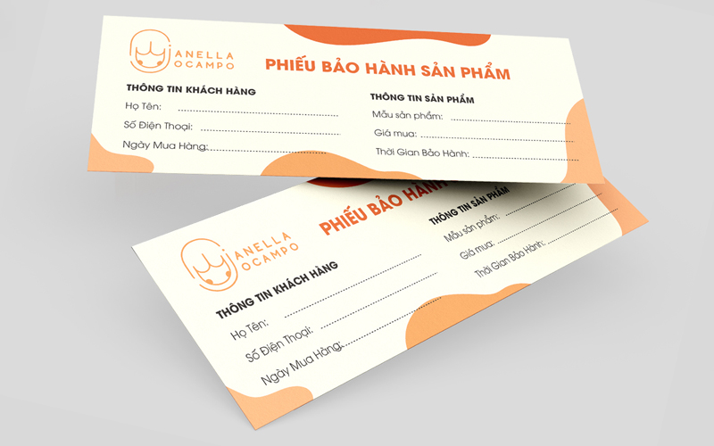 in phiếu bảo hành giá rẻ hcm