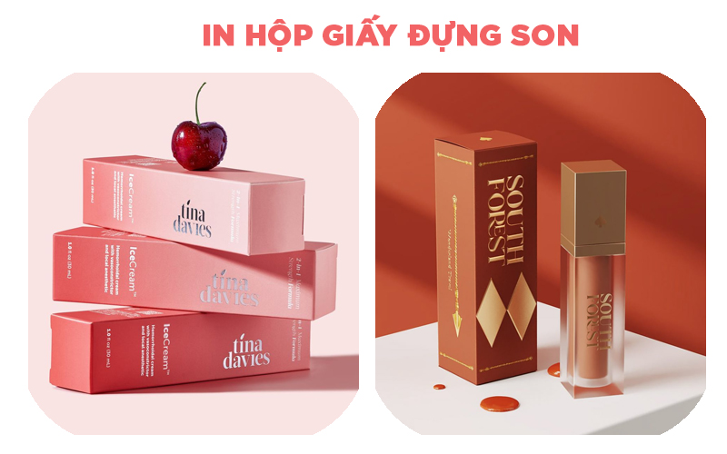 in vỏ hộp mỹ phẩm